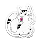 Sensitive Kitty Sticker