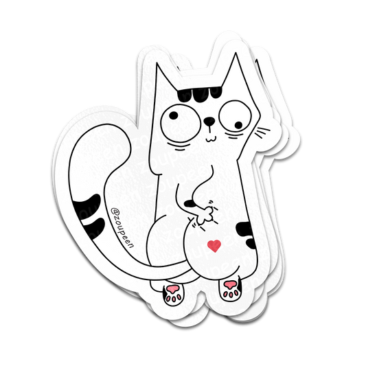 Seductive Kitty Sticker