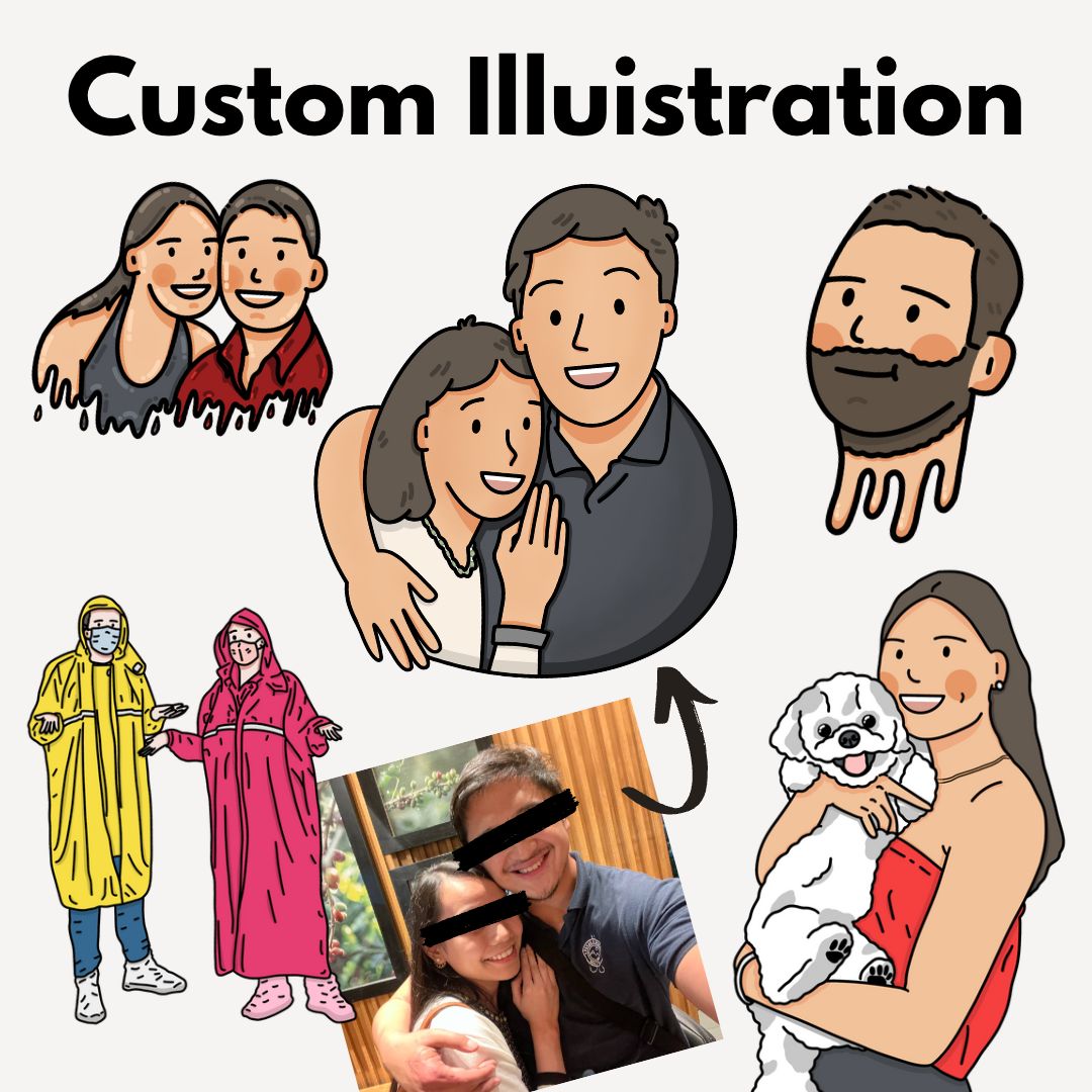 Custom Stickers: Hand-Drawn Originals