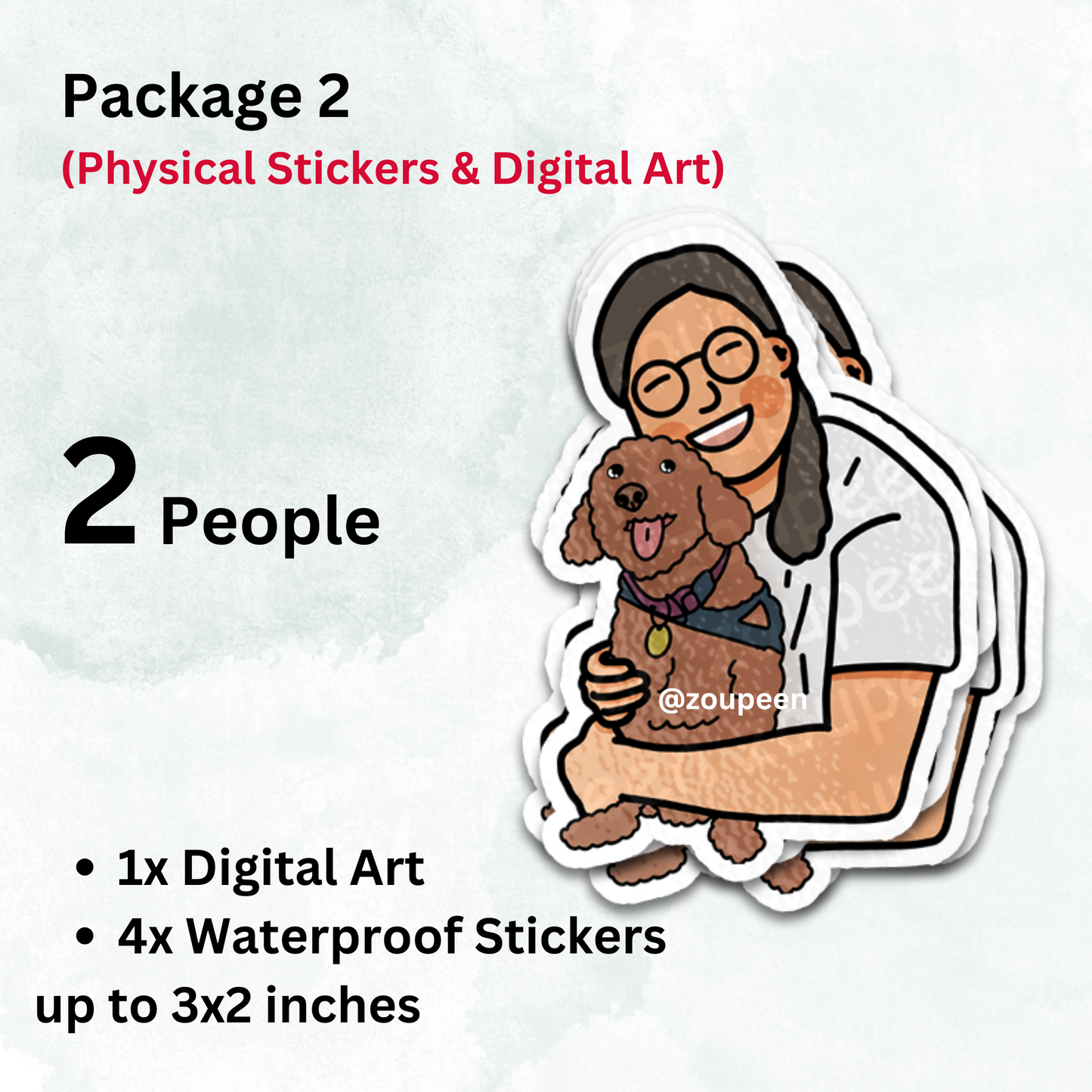 Custom Stickers: Hand-Drawn Originals