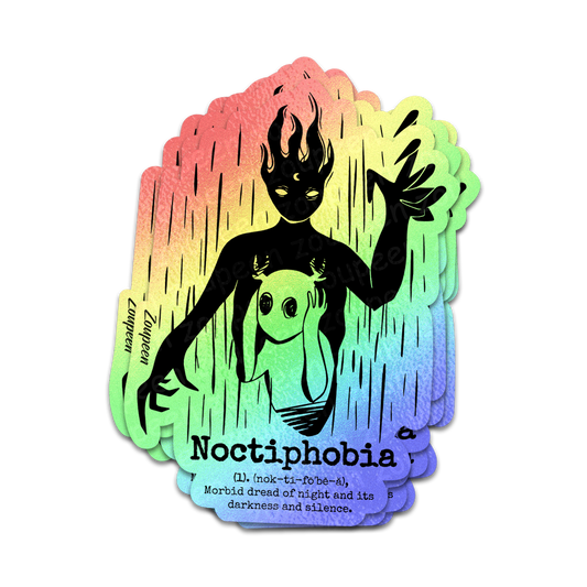 Noctiphobia Sticker