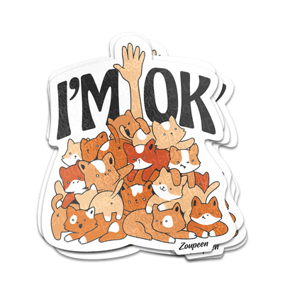 Catpile Sticker