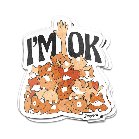 Catpile Sticker