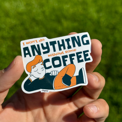 Coffee First Sticker