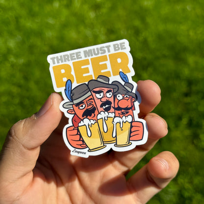 Beer Musketeers Sticker