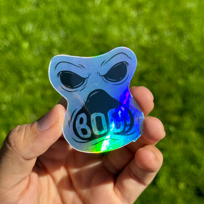 Scary Boo Sticker