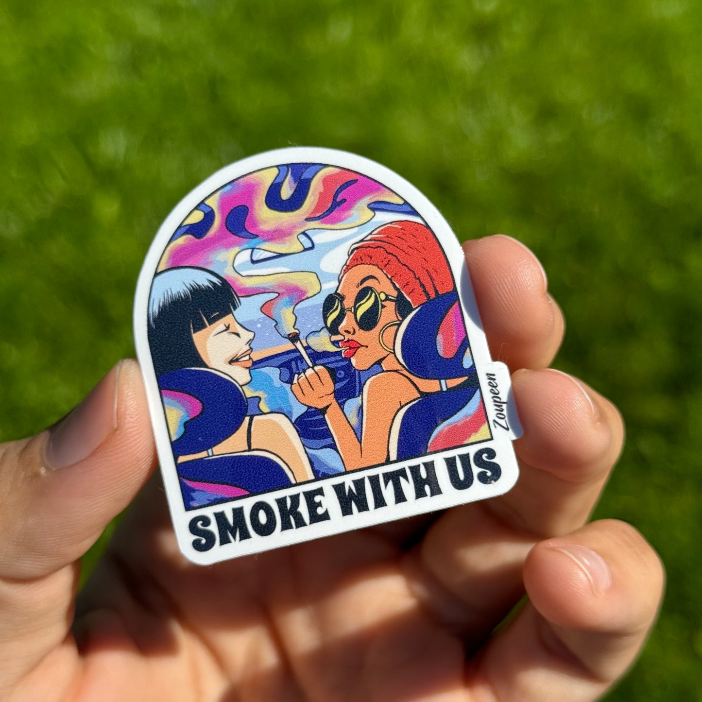 Smoke Squad Sticker