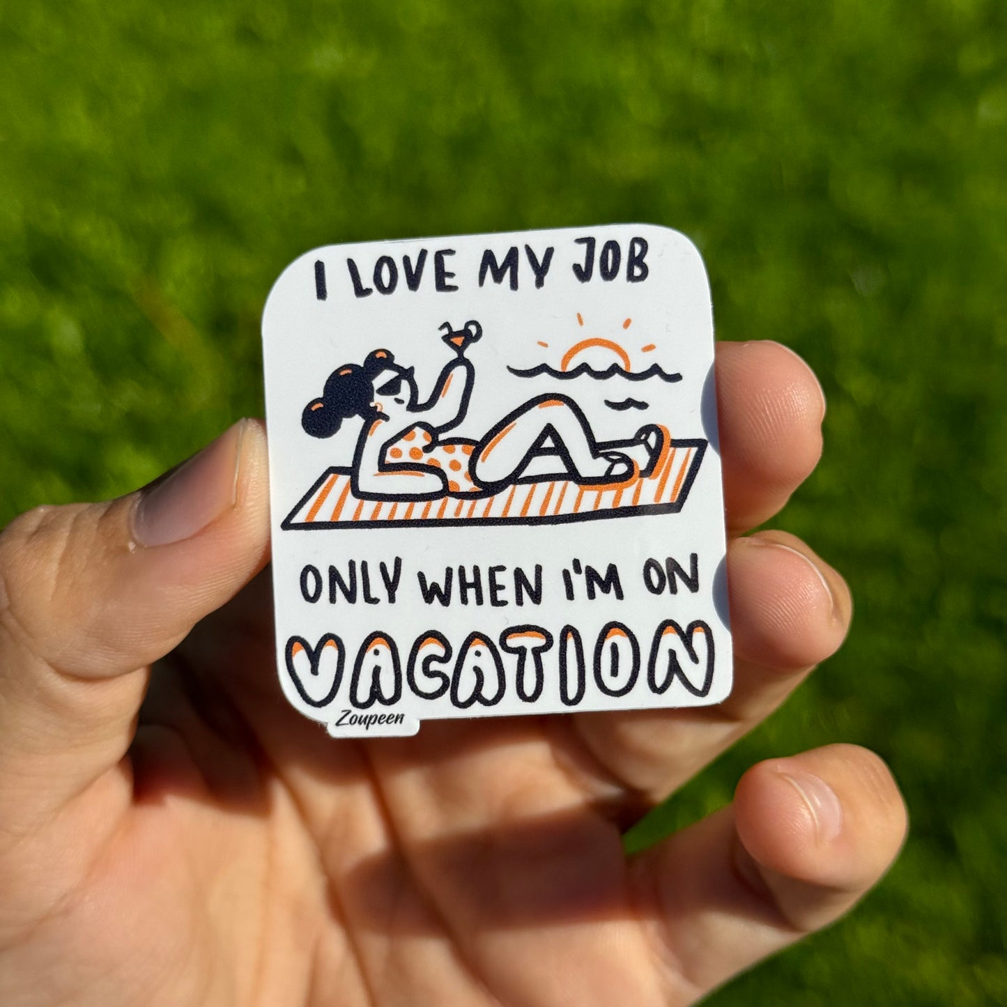 Vacation Vibes Sticker