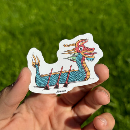 Dragon Boat Adventure Sticker