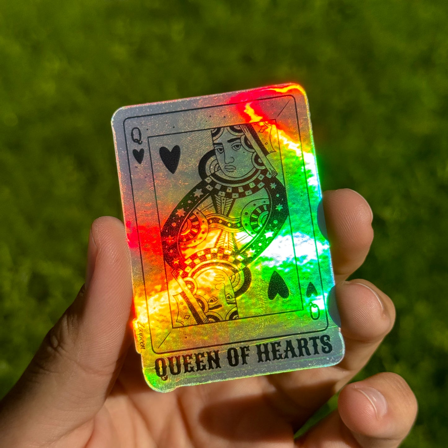 Queen of Hearts Sticker