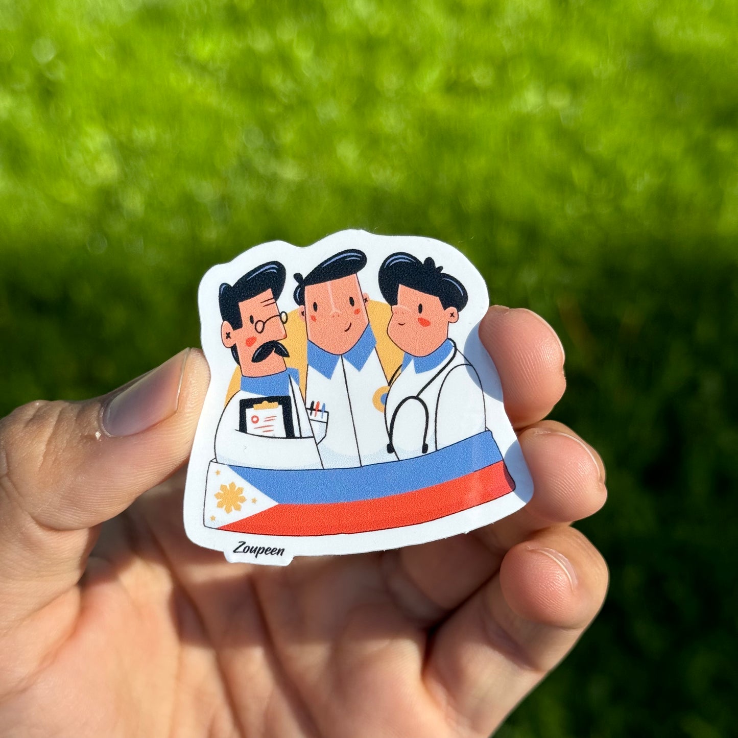 Filipino Medics Sticker