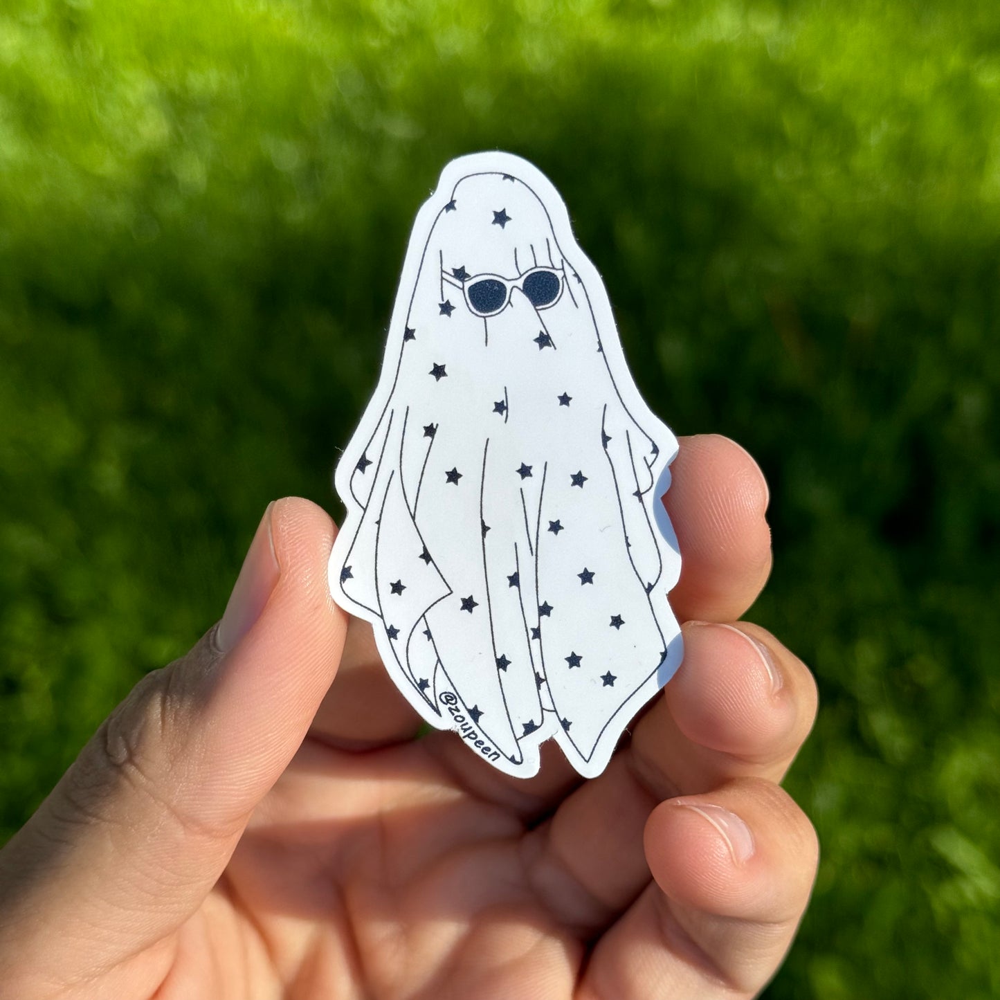 Starry Ghost Sticker