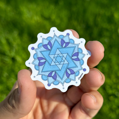 Mystical Geometry Sticker