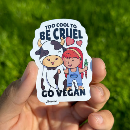 Vegan Vibes Sticker