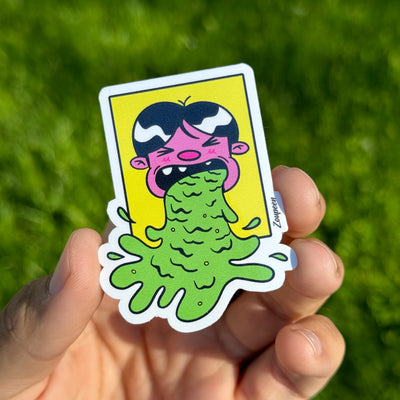 Yuck Attack Sticker