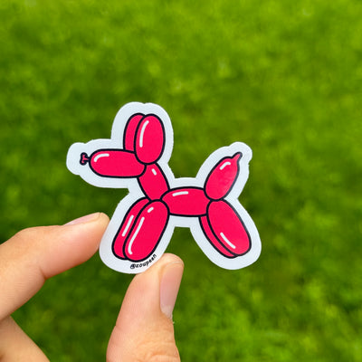 Balloon Dog Sticker