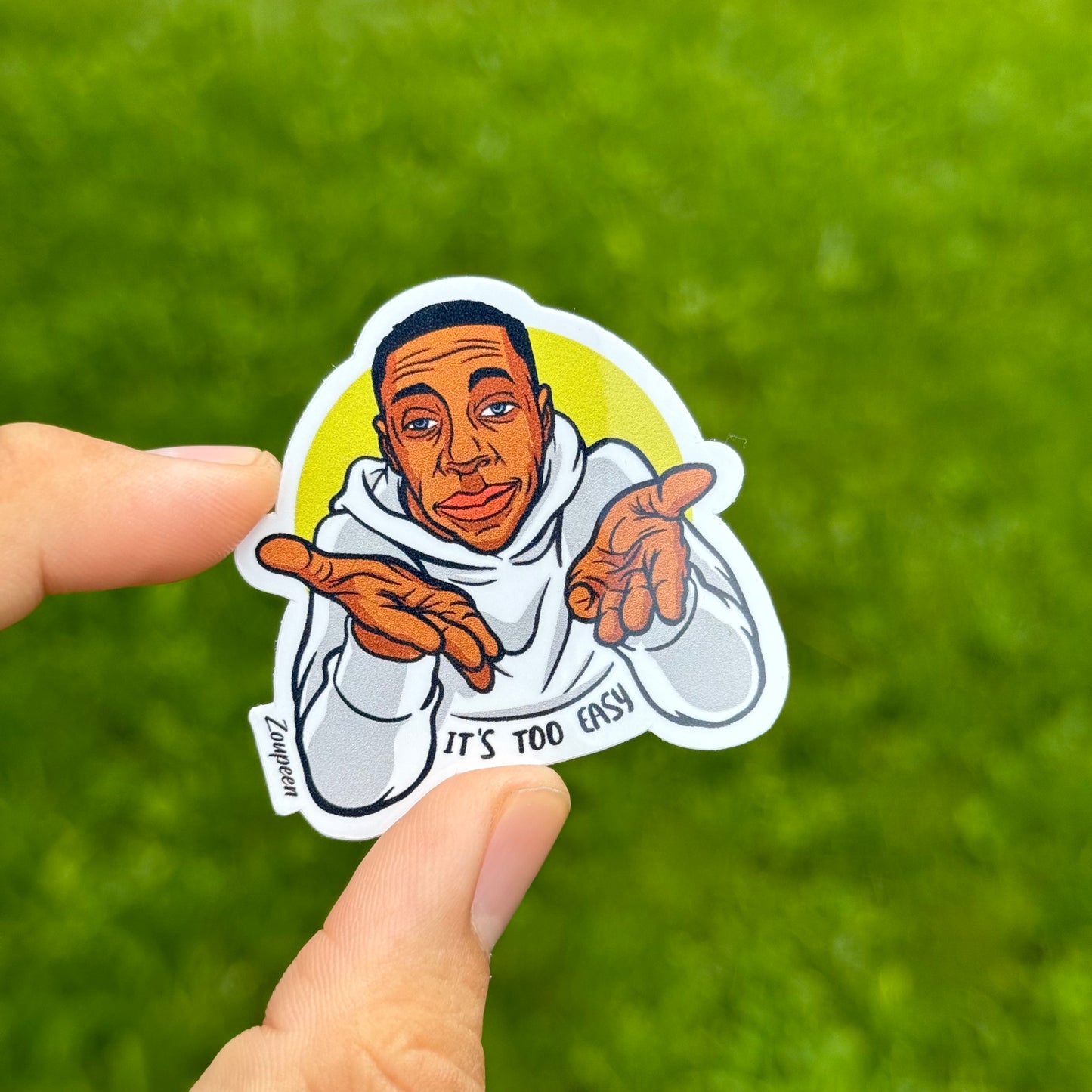 Too Easy Meme Sticker