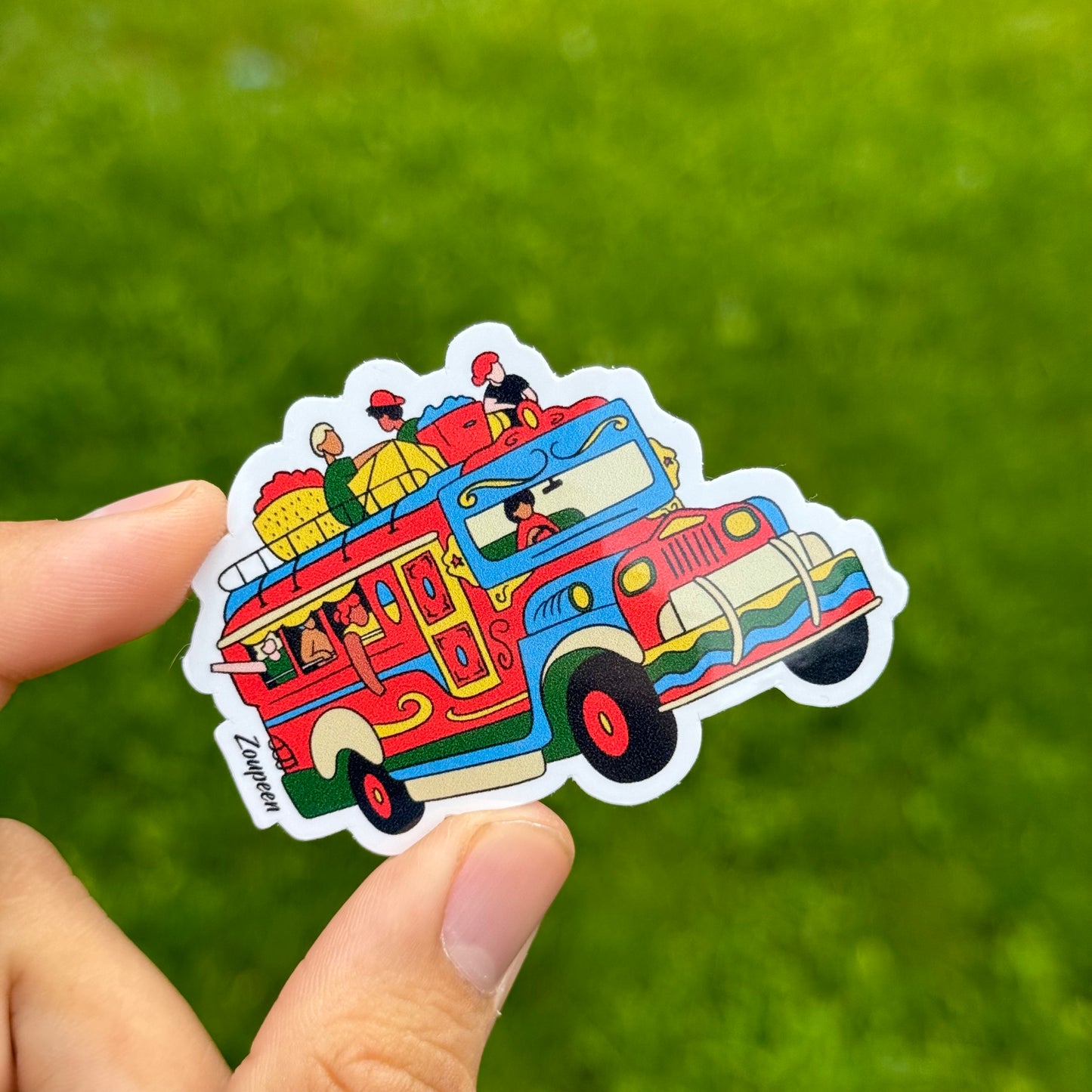 Jeepney Joyride Sticker