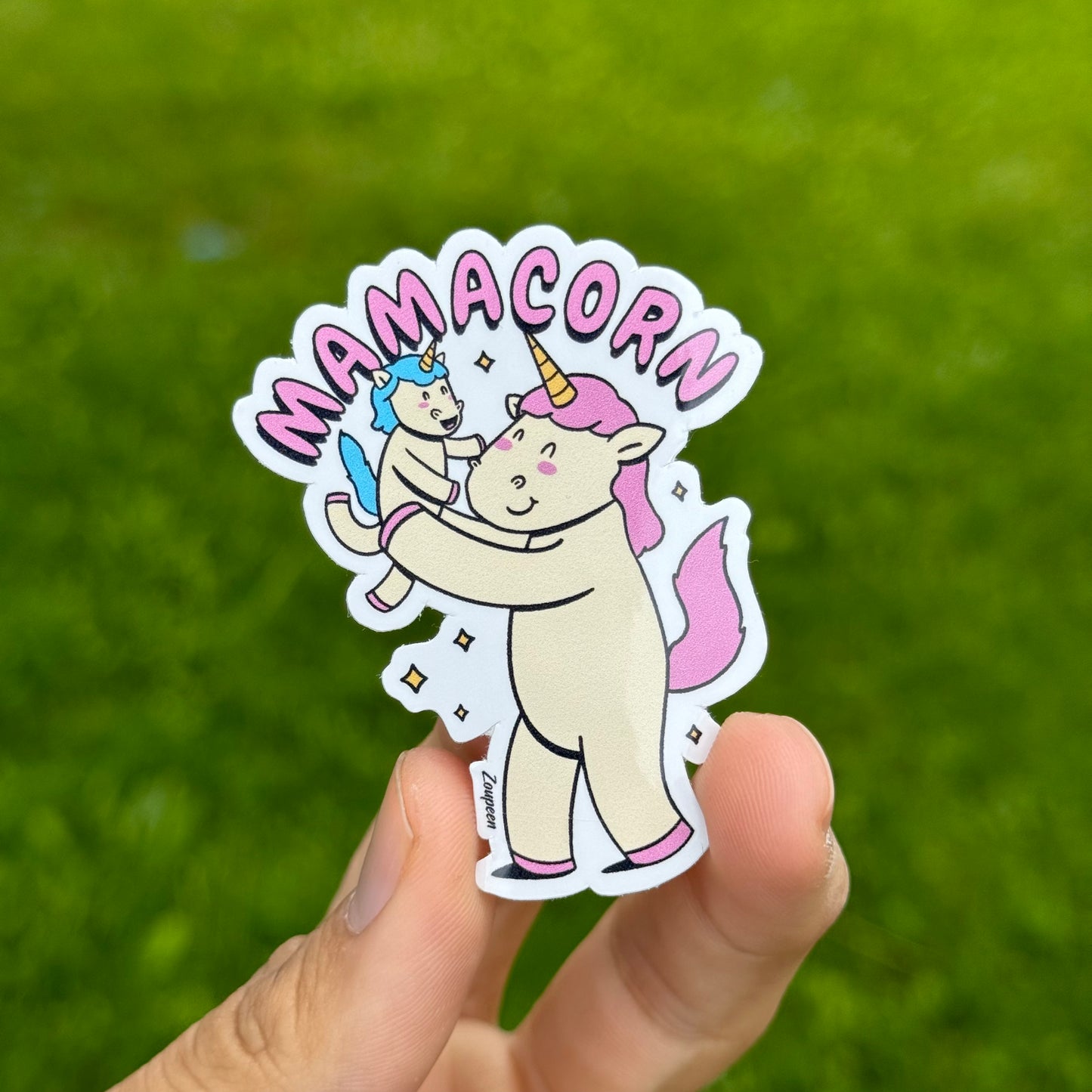 Mamacorn Sticker