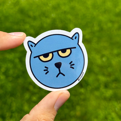 Big Boss Cat Sticker