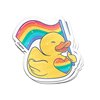 Pride Duck Sticker