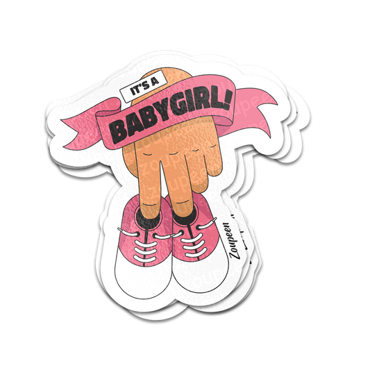 It's a Baby Girl! Sticker