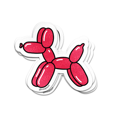 Balloon Dog Sticker