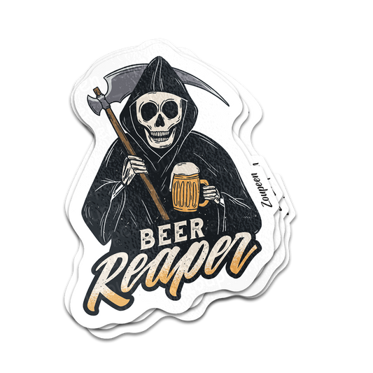 Beer Reaper Sticker