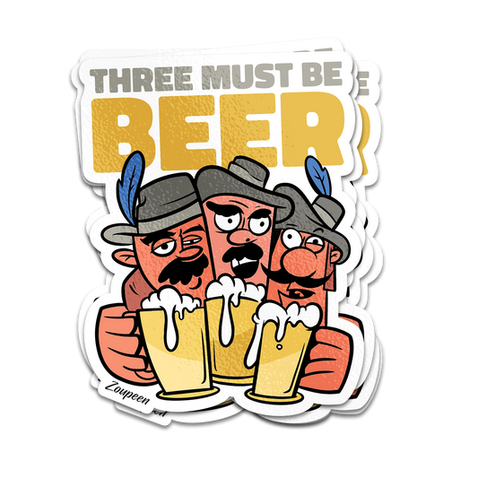 Beer Musketeers Sticker