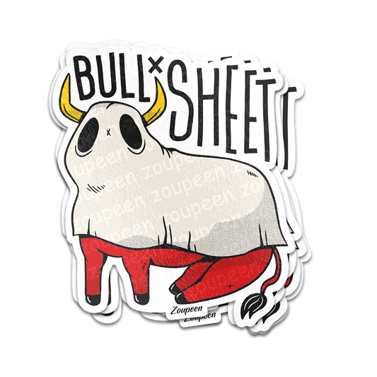 Bull Sheet Sticker