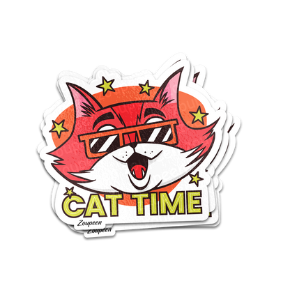 Star Cat Sticker