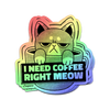 Coffee Cat Sticker