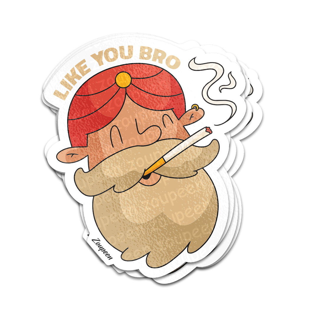 Like You Bro Sticker