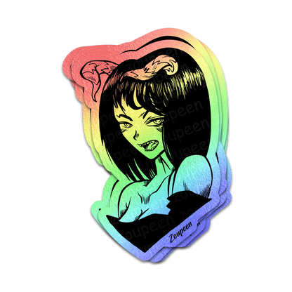 Enchanted Demon Girl Sticker