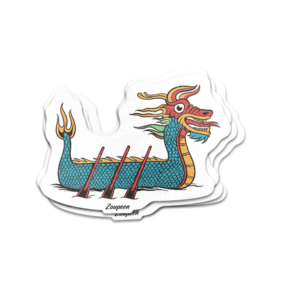 Dragon Boat Adventure Sticker