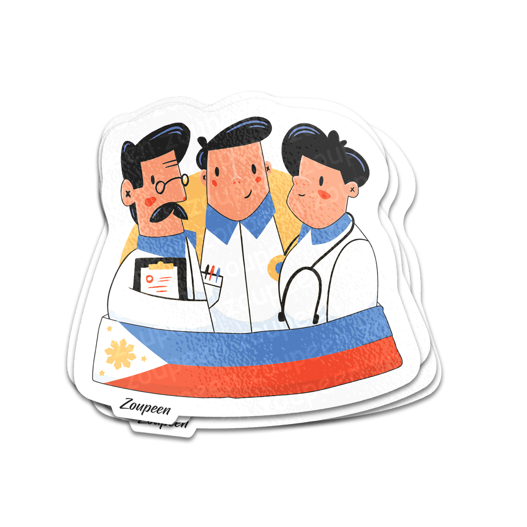 Filipino Medics Sticker