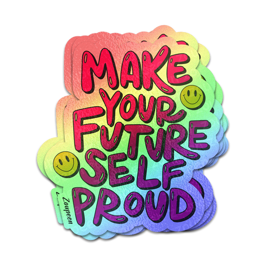 Future Proud Sticker