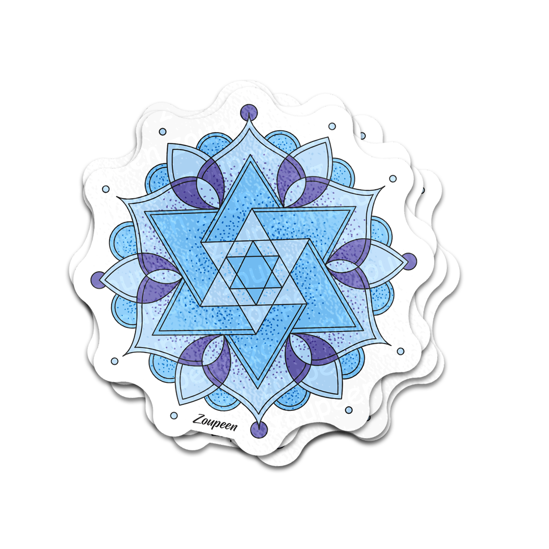 Mystical Geometry Sticker