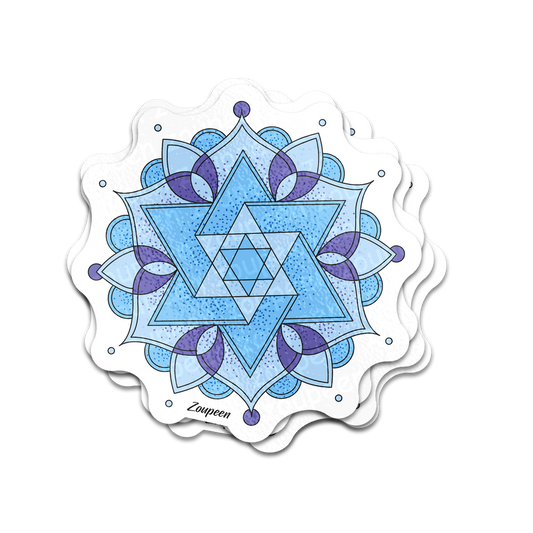 Mystical Geometry Sticker