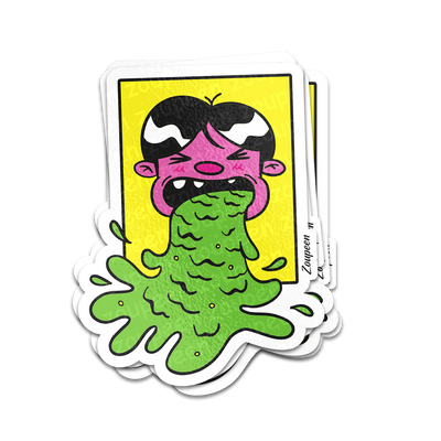 Yuck Attack Sticker