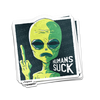 Humans Suck Sticker