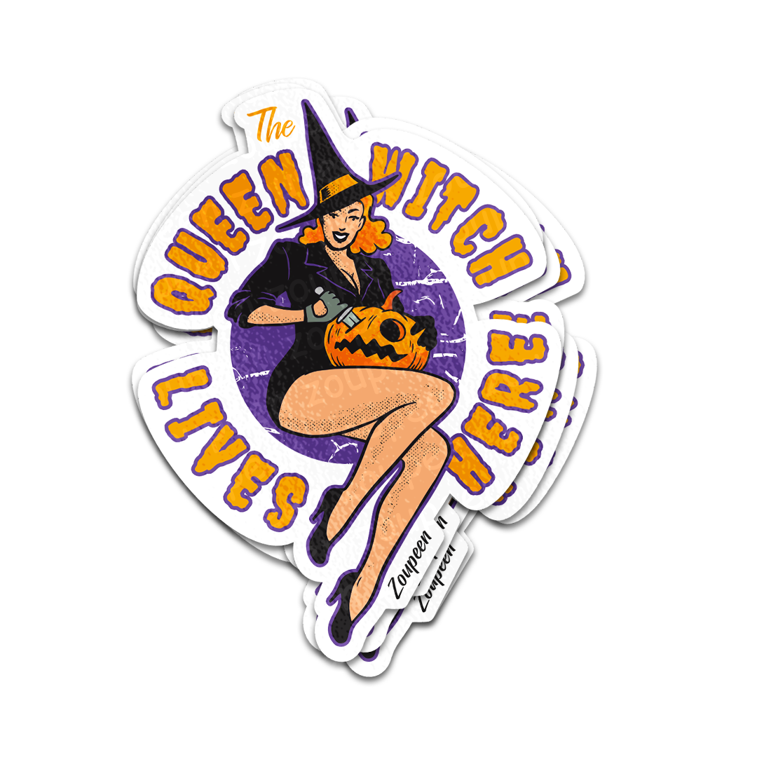 Queen Witch Sticker