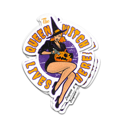 Queen Witch Sticker