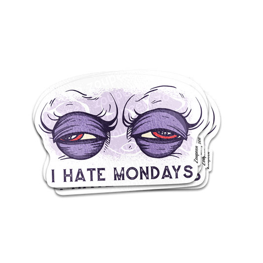 Monday Blues Sticker