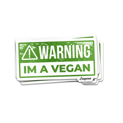 Vegan Alert Sticker