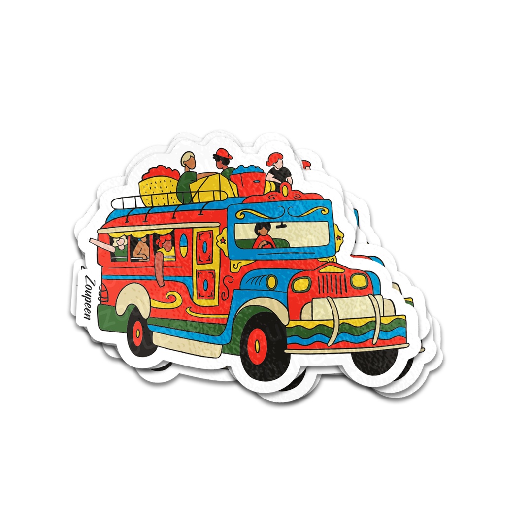 Jeepney Joyride Sticker