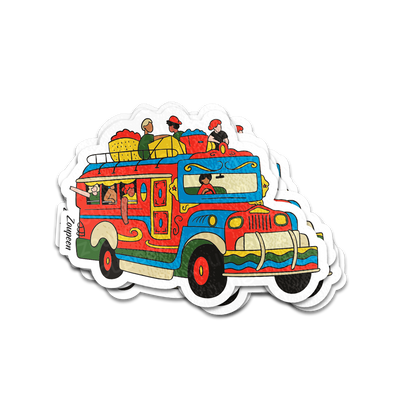 Jeepney Joyride Sticker