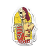 Meraki Skeleton Art Sticker