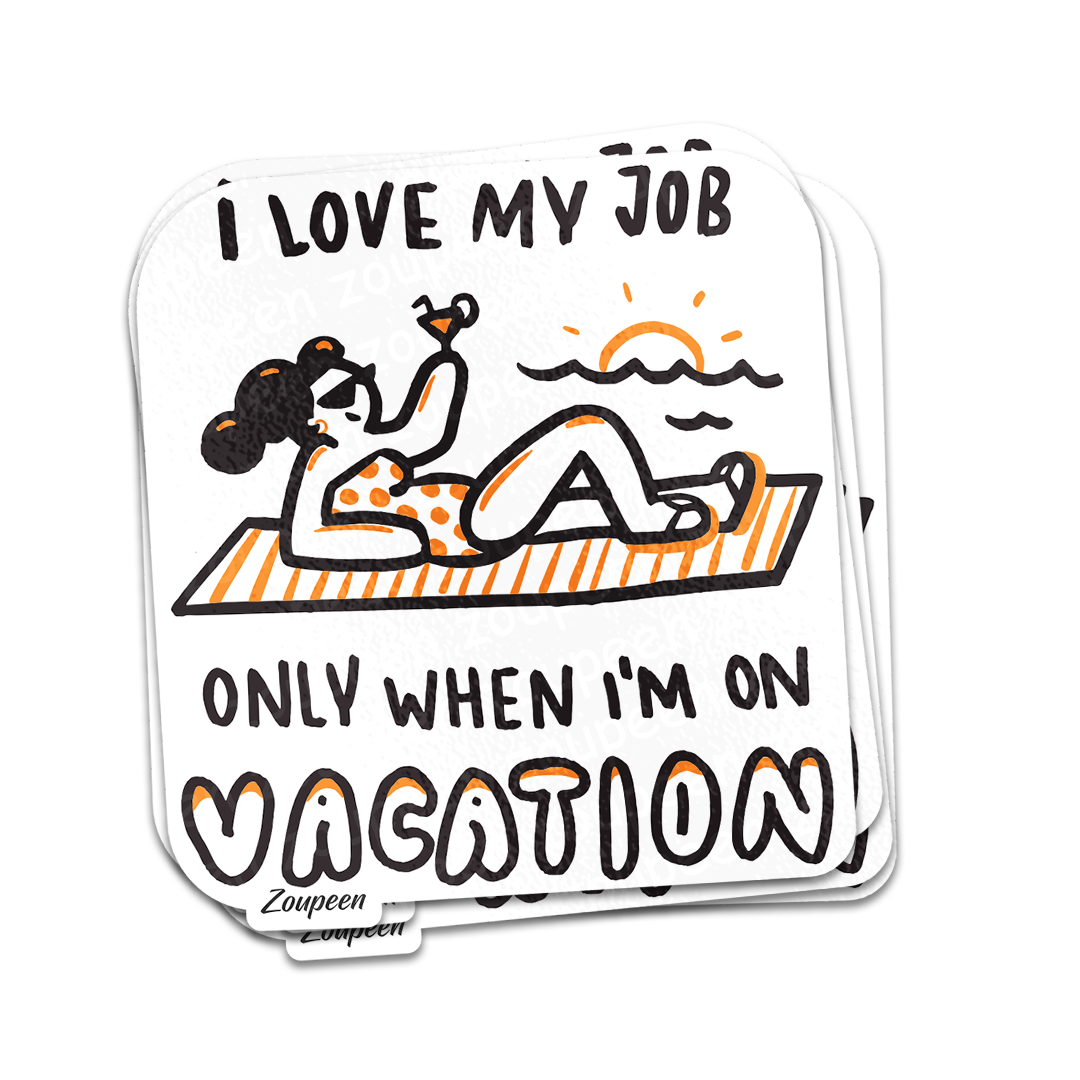 Vacation Vibes Sticker