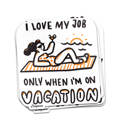 Vacation Vibes Sticker